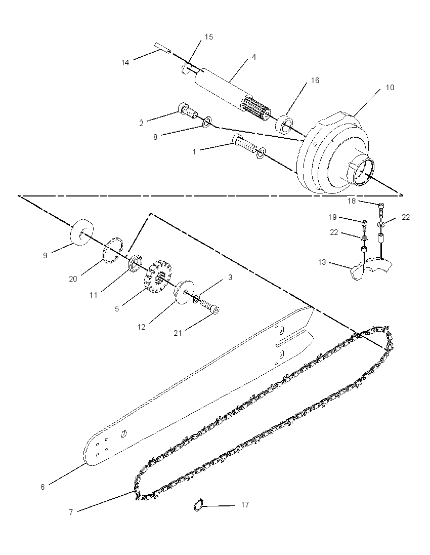 SAW GP-CHAIN 1569591 CAT