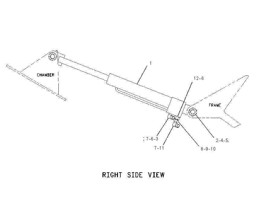 CYLINDER & MTG GP-TILT 1320978 CAT