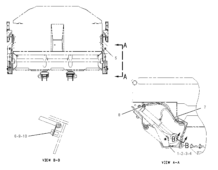 Трубопроводы смазки 1767171 CAT