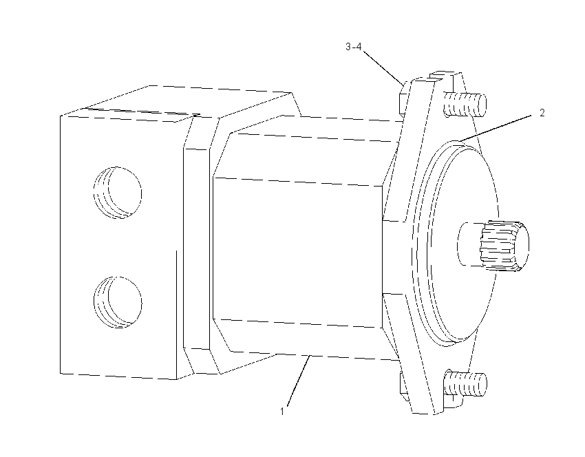 MOTOR & MTG GP-VIBRATORY 1537022 CAT