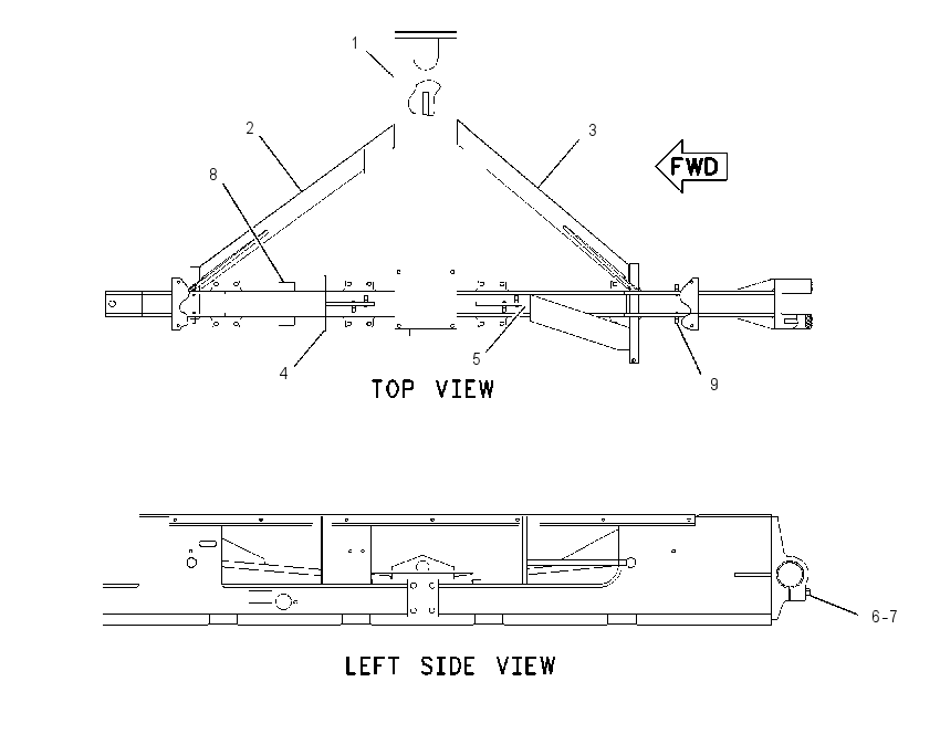 FRAME AS-ROLLER 1663677 CAT