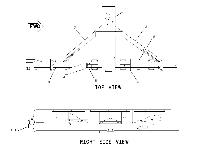 FRAME AS-ROLLER 1663676 CAT