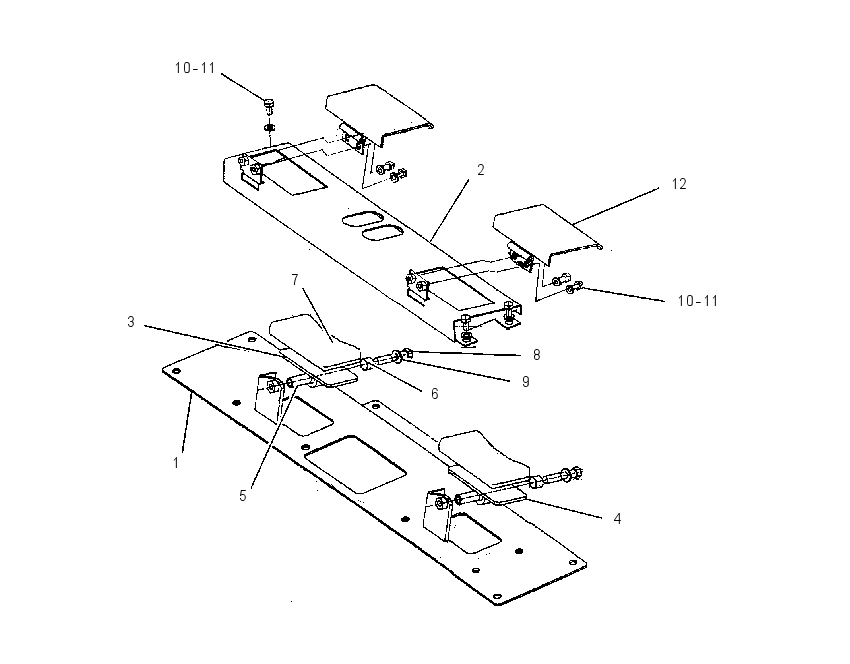 PEDAL GP-FOOT 1720706 CAT