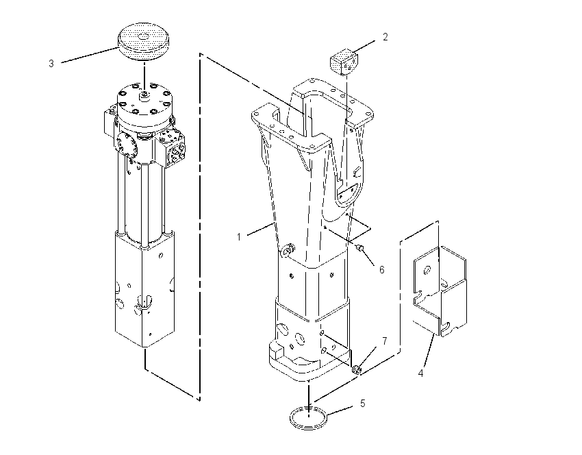 HOUSING GP-HAMMER 1206029 CAT