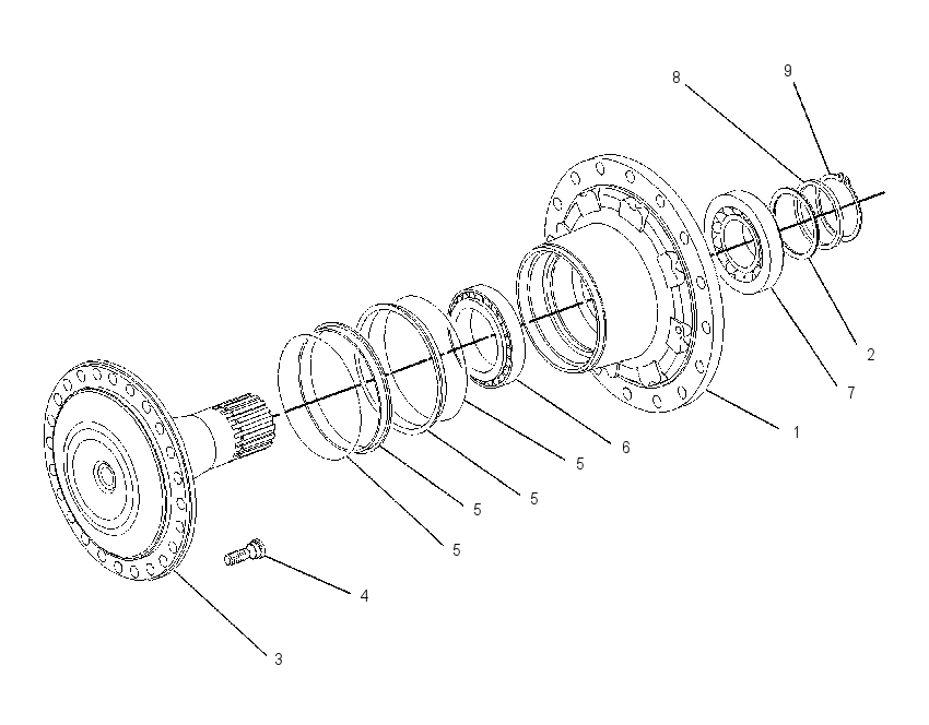 BEARING GP-SELF-ALIGNING 1834874 CAT