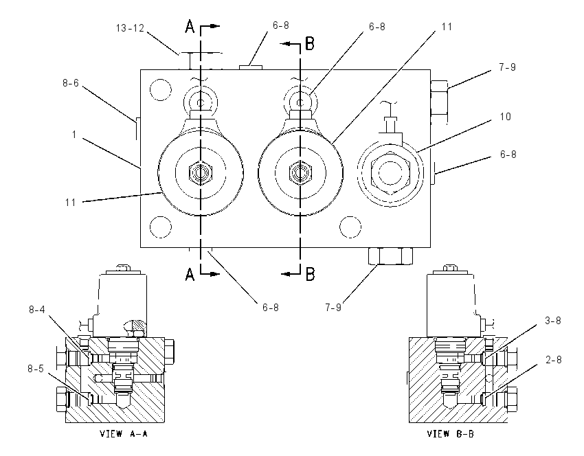 VALVE & MTG GP-RETARDER CONT 1338924 CAT