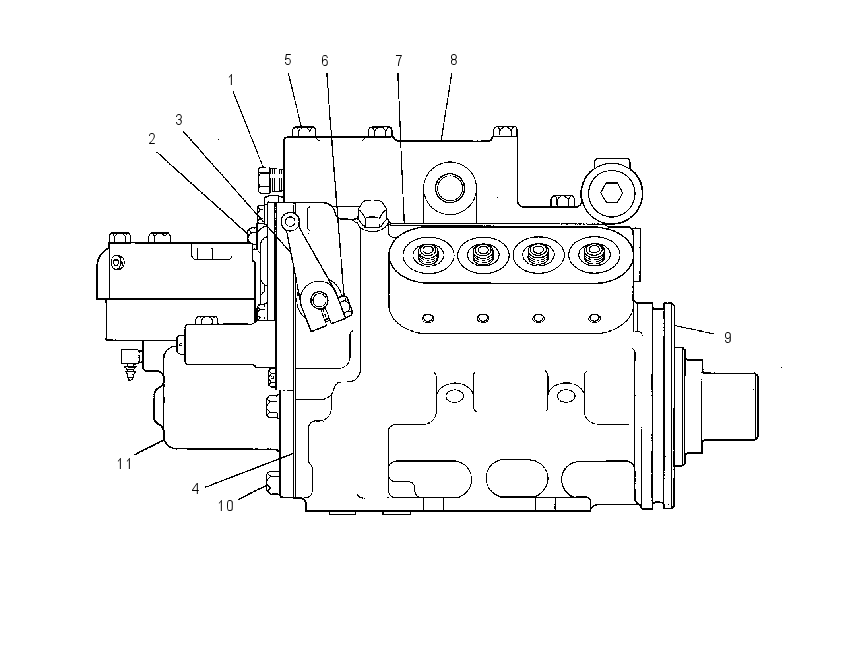 PUMP GP-GOV DRV,FUEL INJ & TFR 1W2364 CAT