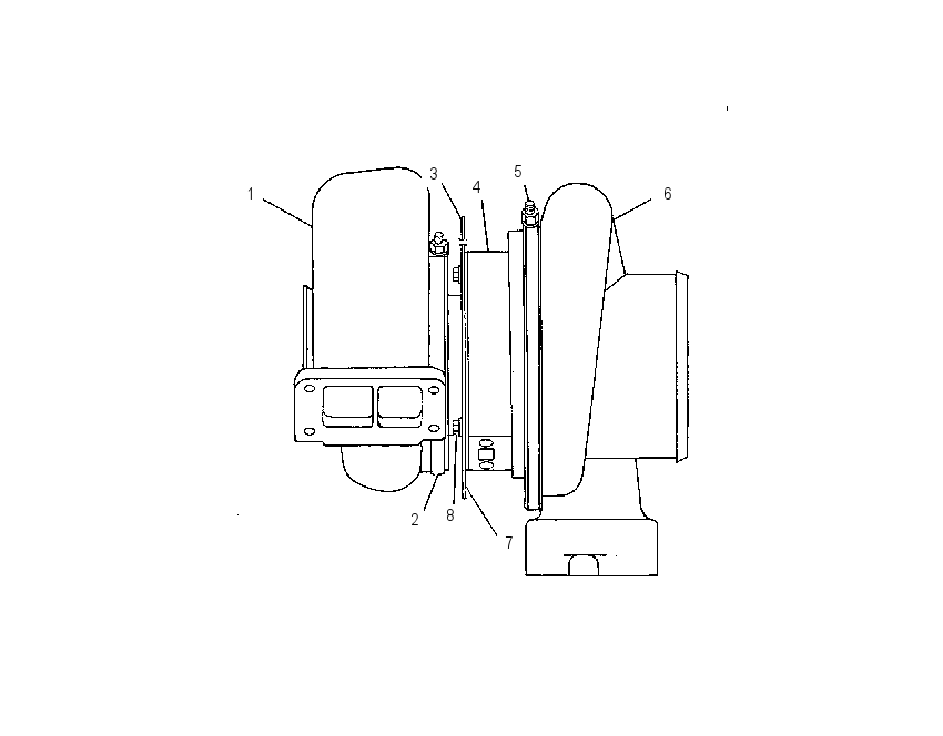 Турбокомпрессор 4W5287 CAT