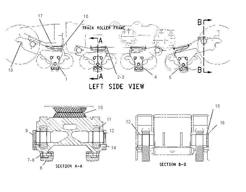 SUSPENSION GP-BOGIE 1792513 CAT