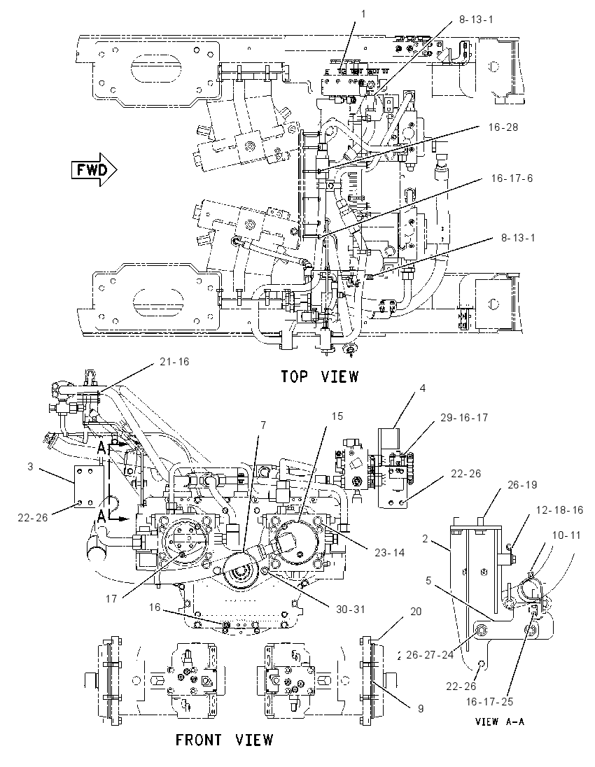 FASTENER GP-PUMP DRIVE 1511231 CAT
