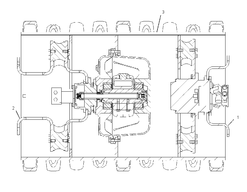 DRUM GP-DRIVE & VIBRATORY 1537151 CAT