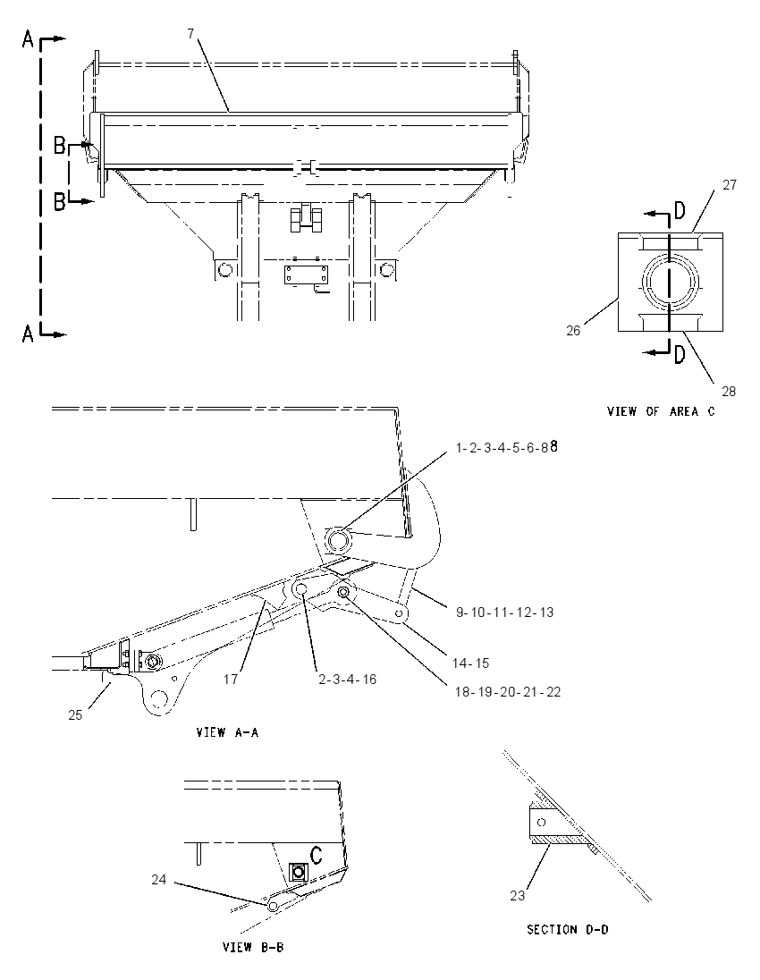 TAILGATE GP 2U7195 CAT
