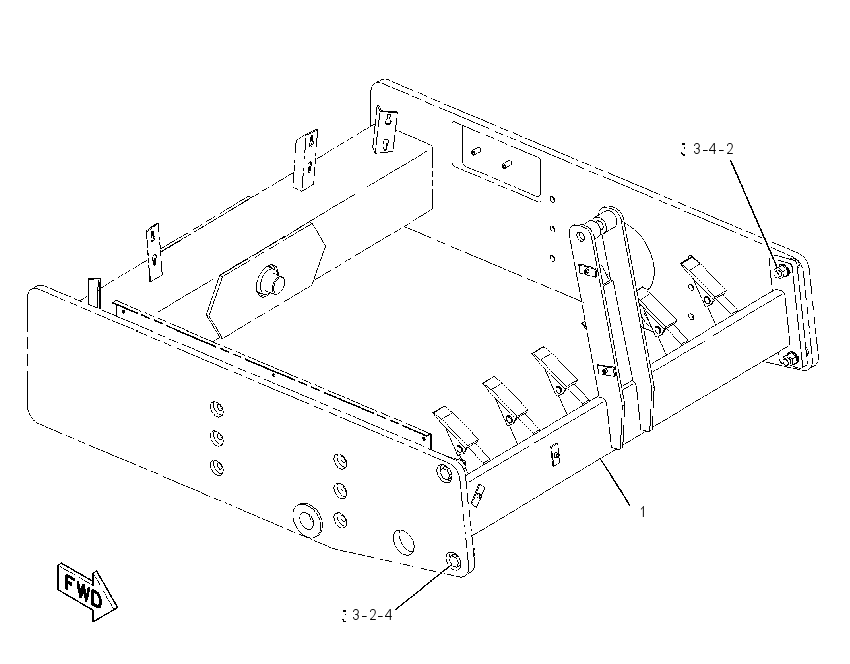 BUMPER GP-DRUM 1750397 CAT