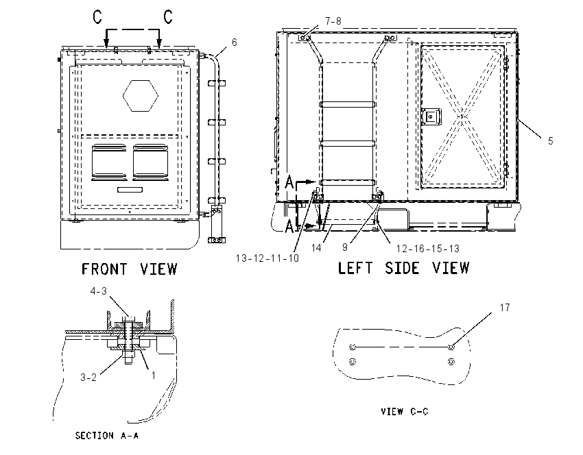 RISER GP-CAB 1418064 CAT