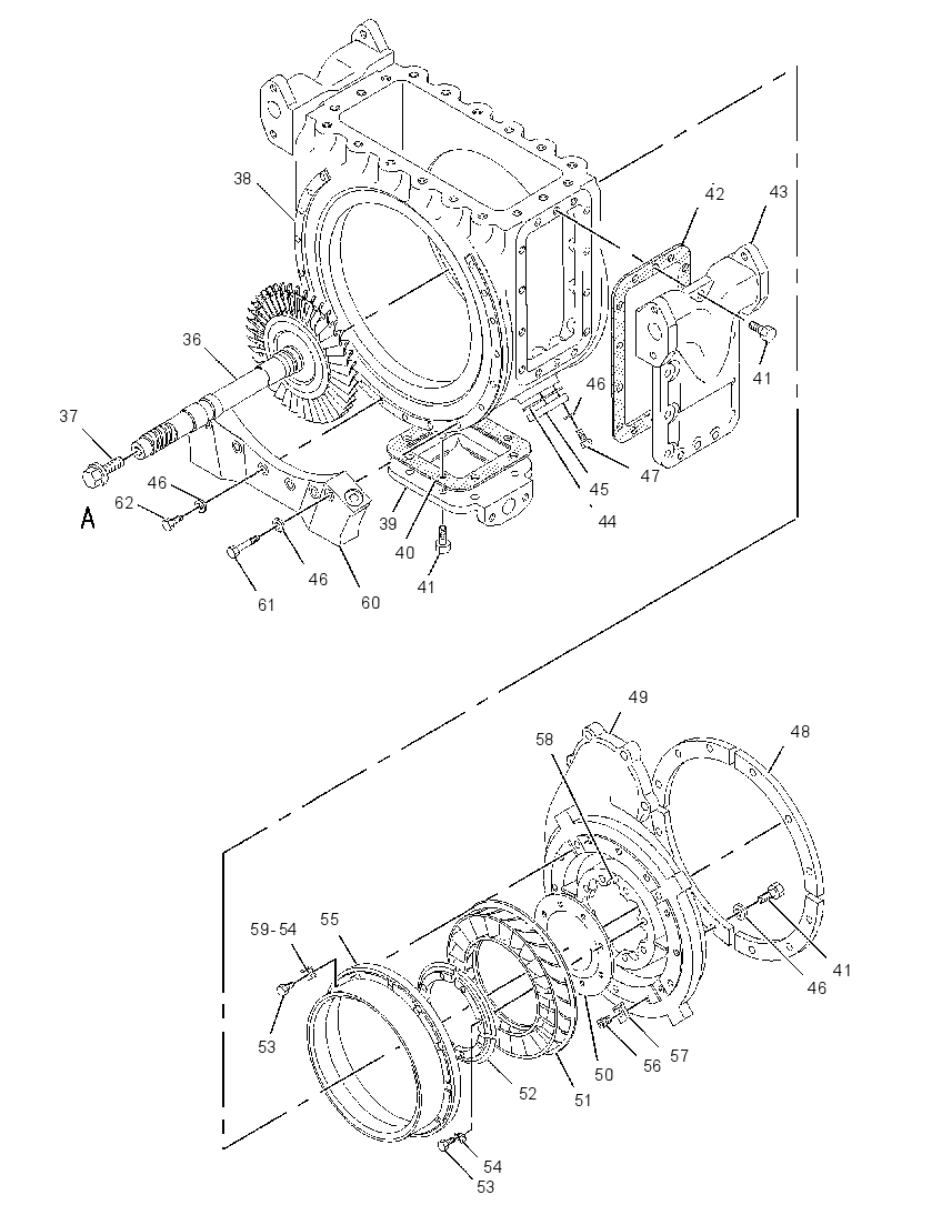 Турбокомпрессор 4W8256 CAT