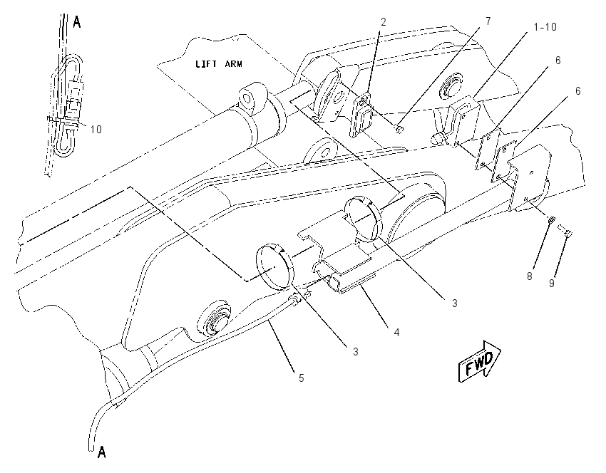 WIRING GP-KICKOUT & POSITIONER 1221644 CAT