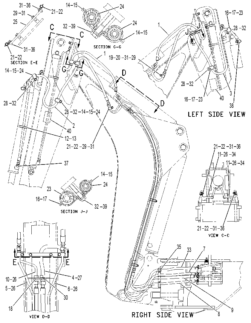 LINES GP-EXTENDABLE STICK 1689998 CAT