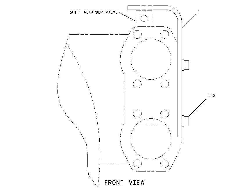 MOUNTING GP-CONTROL VALVE 1470687 CAT