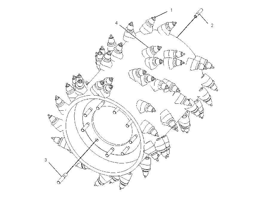 DRUM GP-COLD PLANER 1736666 CAT