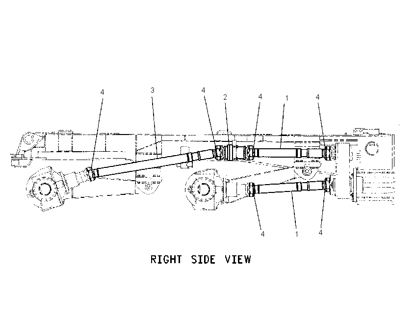 SHAFT GP-REAR DRIVE 1351696 CAT