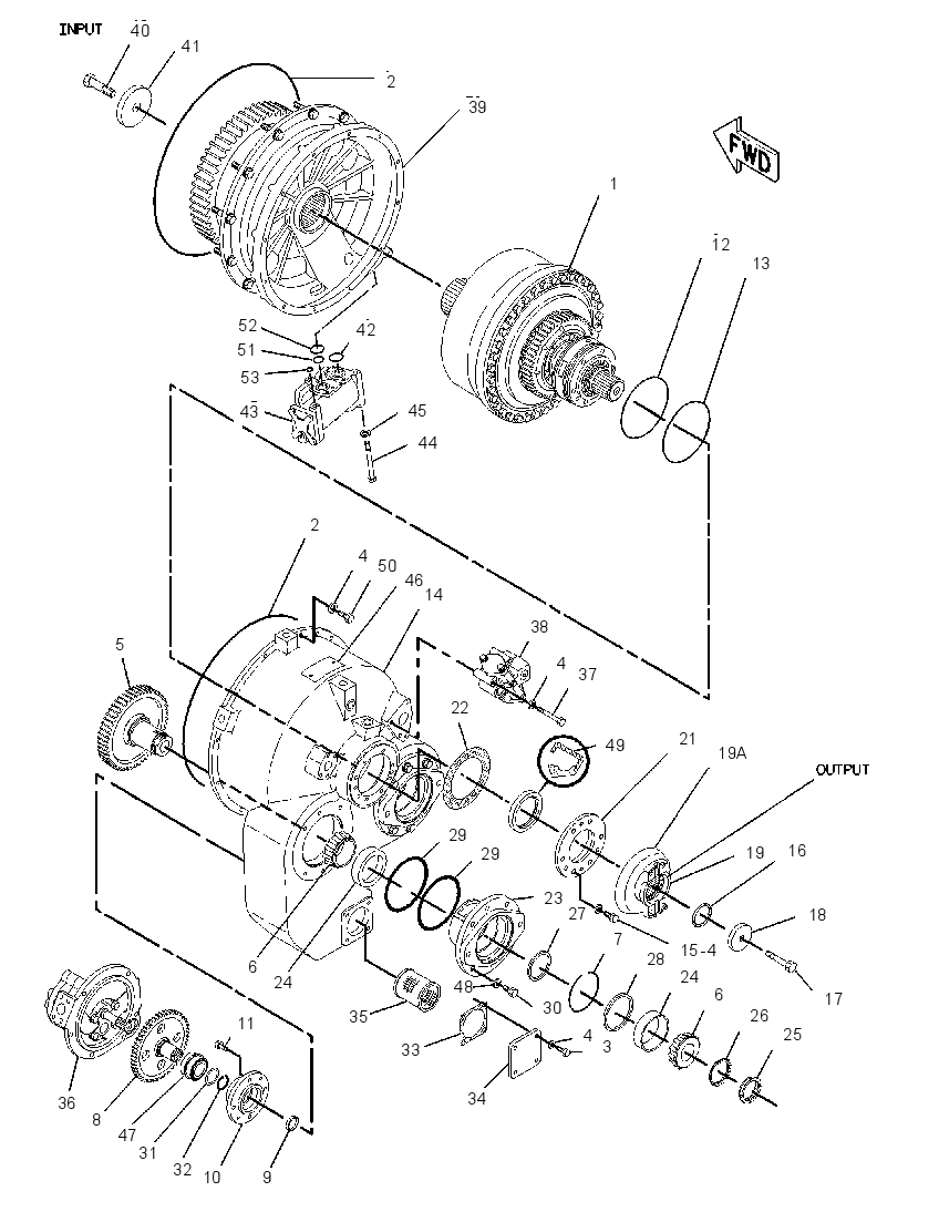 TORQUE CONVERTER & RETARDER GP 1188720 CAT