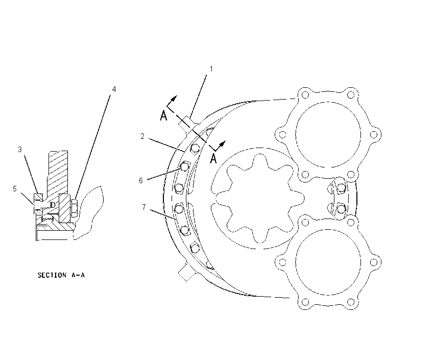 HOUSING GP-INLET 4P0308 CAT