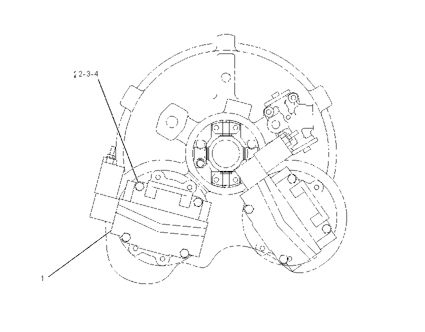 PUMP & MTG GP-HOIST, STER & BK 1166415 CAT