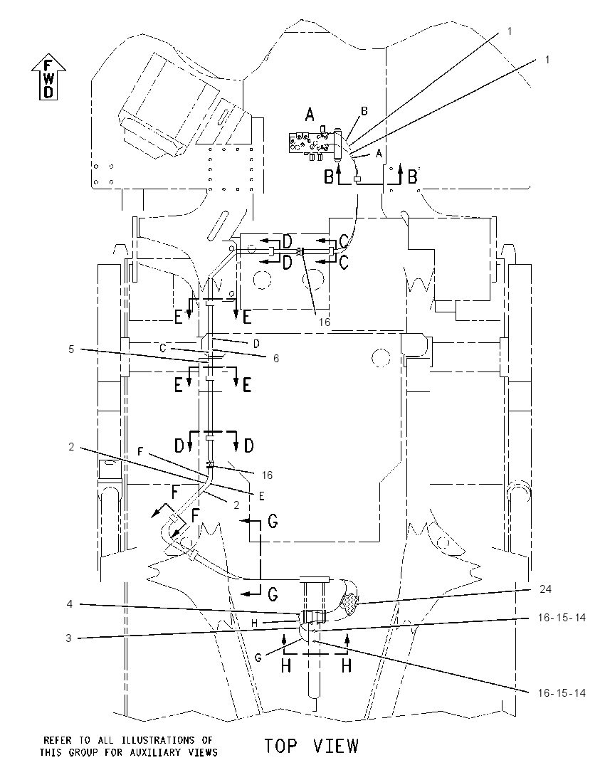 LINES GP-DOOR CYLINDER 1433028 CAT