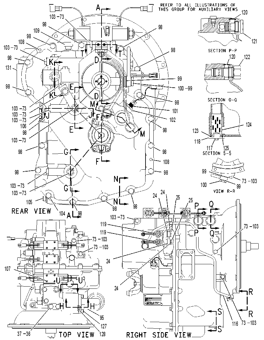 TRANSMISSION GP-POWER SHIFT 1792833 CAT