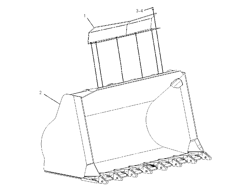 BUCKET GP-PENETRATION 1673967 CAT