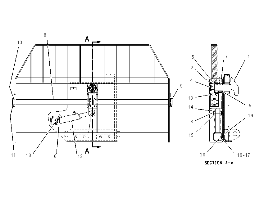 CARRIAGE GP-ROTATING 8I6082 CAT