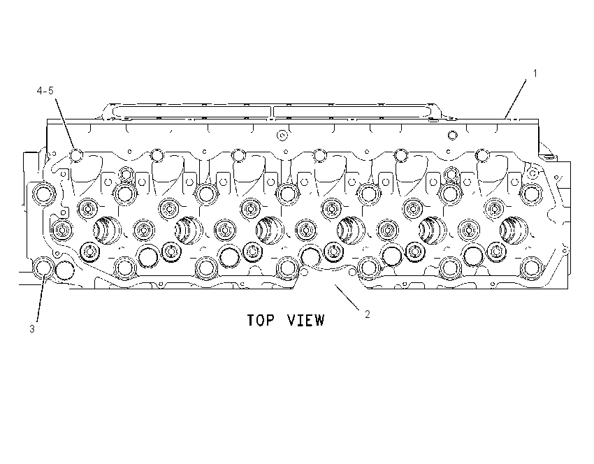 Головка блока цилиндров 1678079 CAT