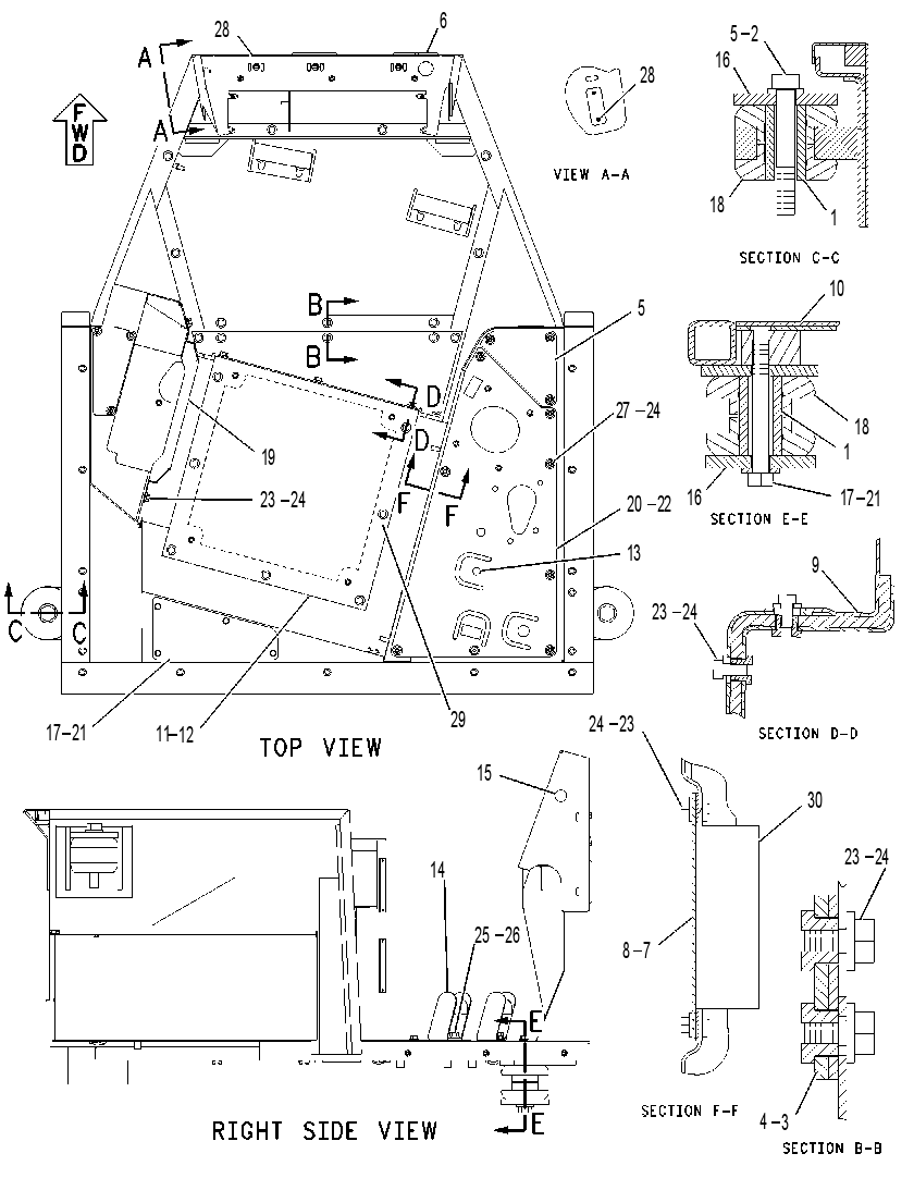 PLATFORM GP-CAB 1846732 CAT