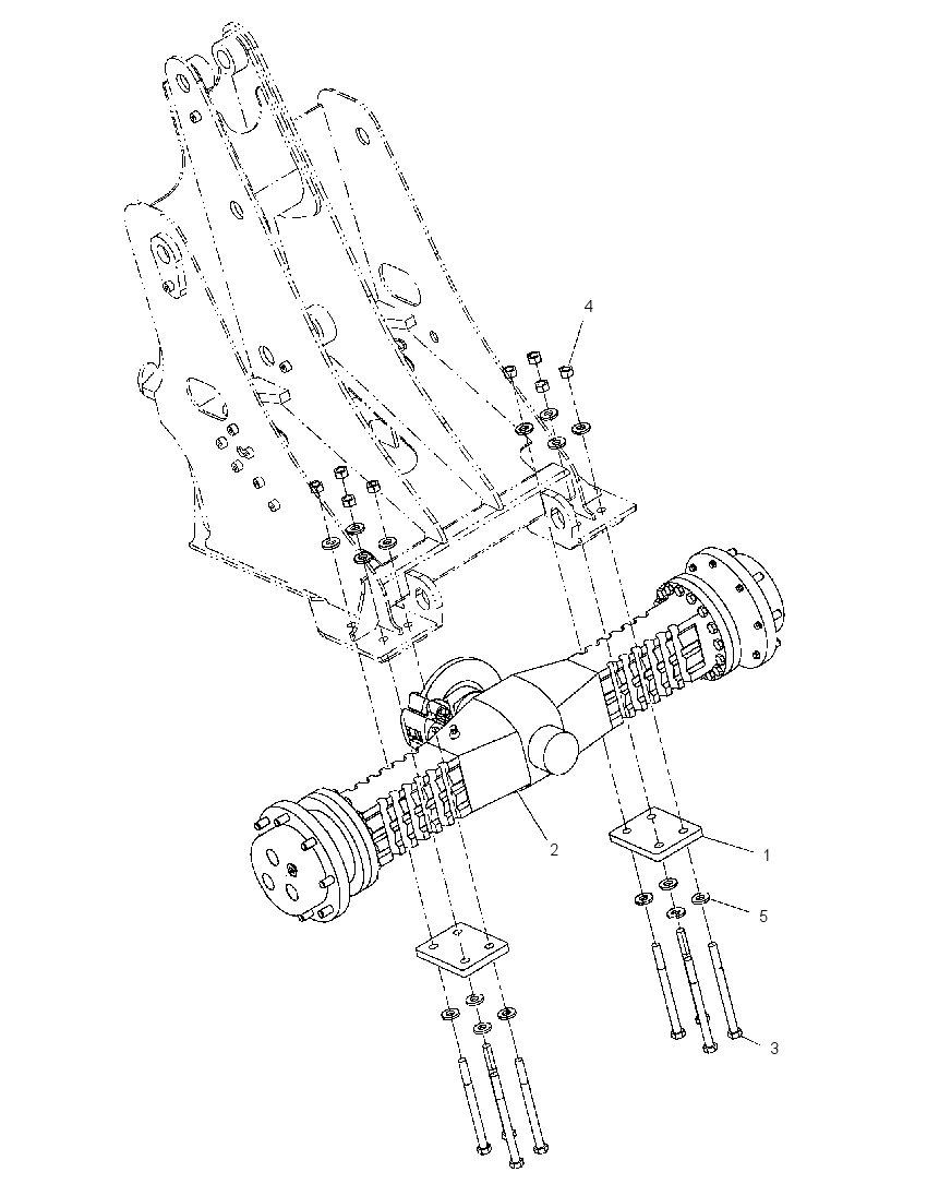 AXLE GP-FIXED 1377733 CAT