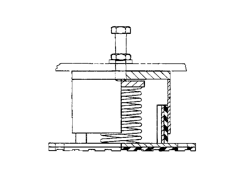 MOUNTING AS-VIBRATION ISOLATOR 8N9955 CAT
