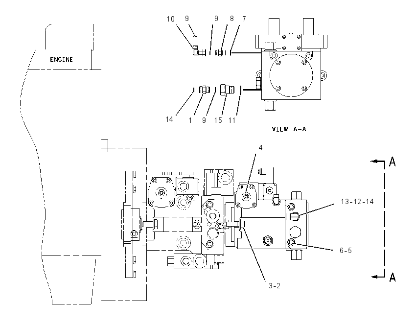 PUMP & MTG GP-VIBRATORY 1785361 CAT