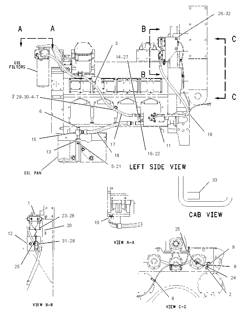 PRELUBRICATION AR-ENGINE 1631924 CAT