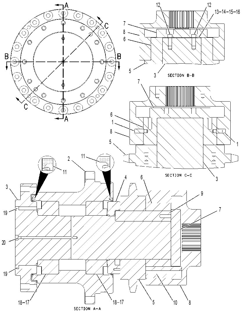 DRIVE GP-WHEEL 1780132 CAT