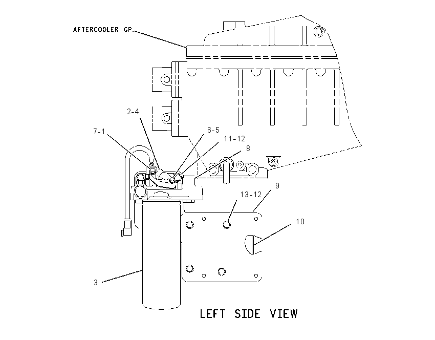FILTER GP-SECONDARY FUEL 1613202 CAT