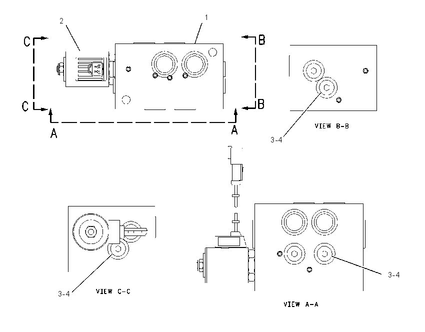 VALVE & MTG GP-BULLDOZER 1843637 CAT