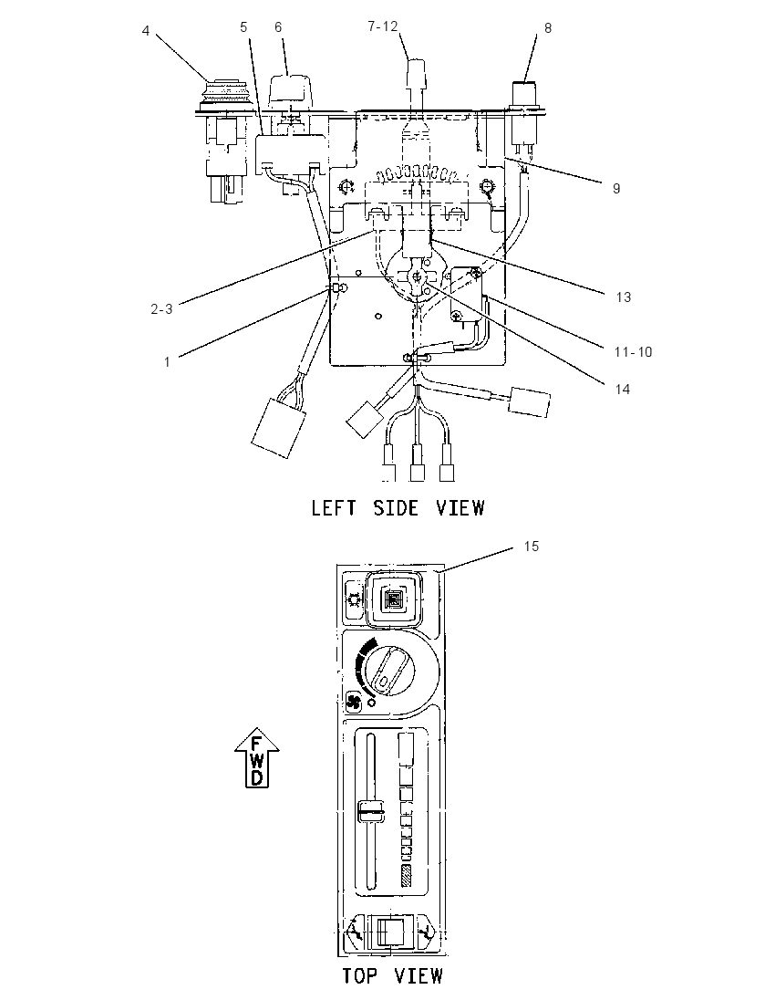 CONTROL GP-AIR & TEMPERATURE 1579175 CAT