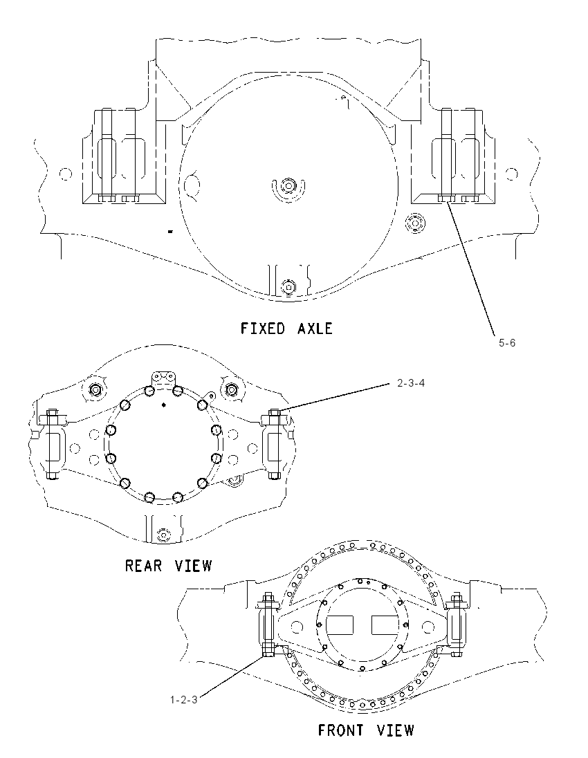 FASTENER GP-AXLE MOUNTING 1408336 CAT