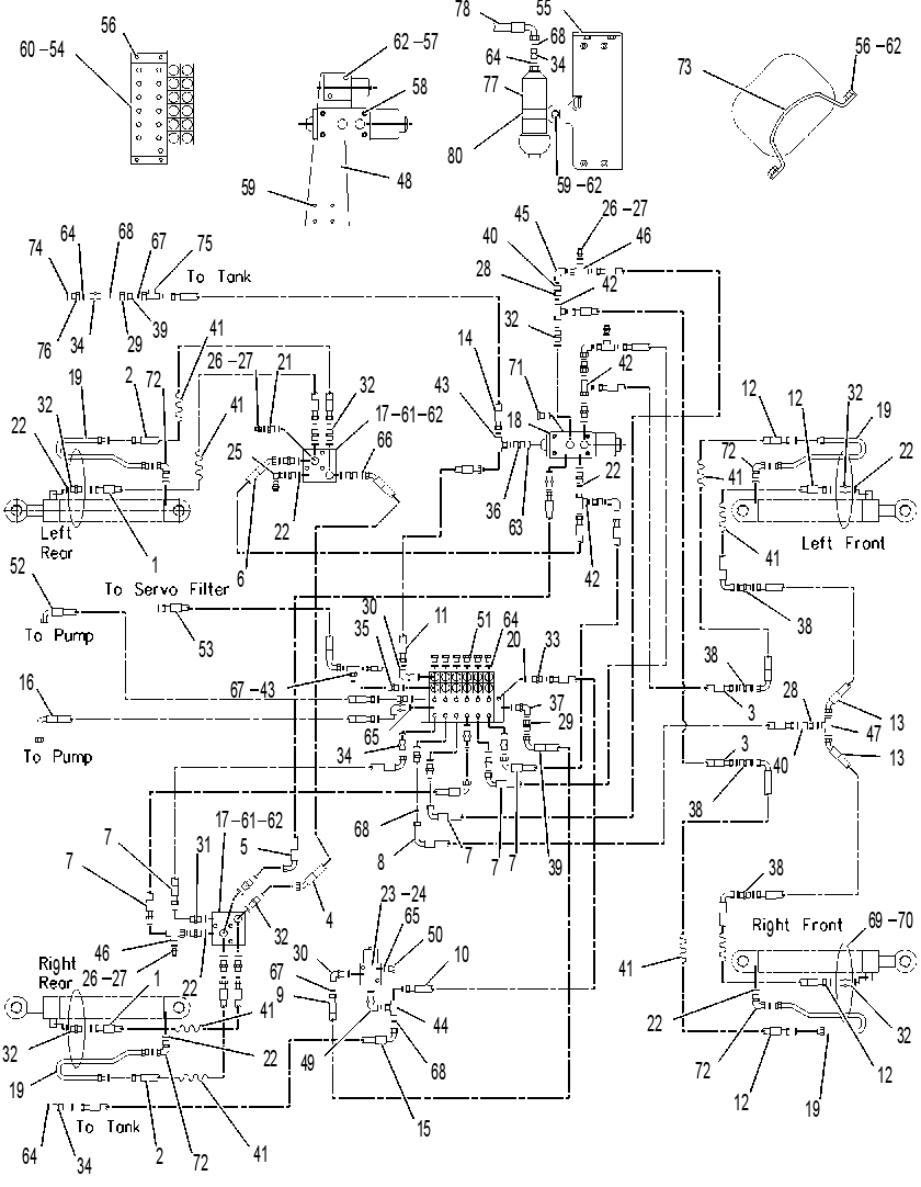 VALVE & LINES AR 1593697 CAT
