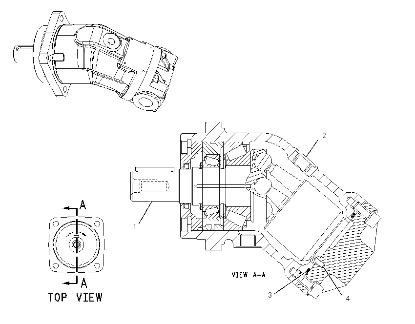 MOTOR GP-SAW 1559909 CAT
