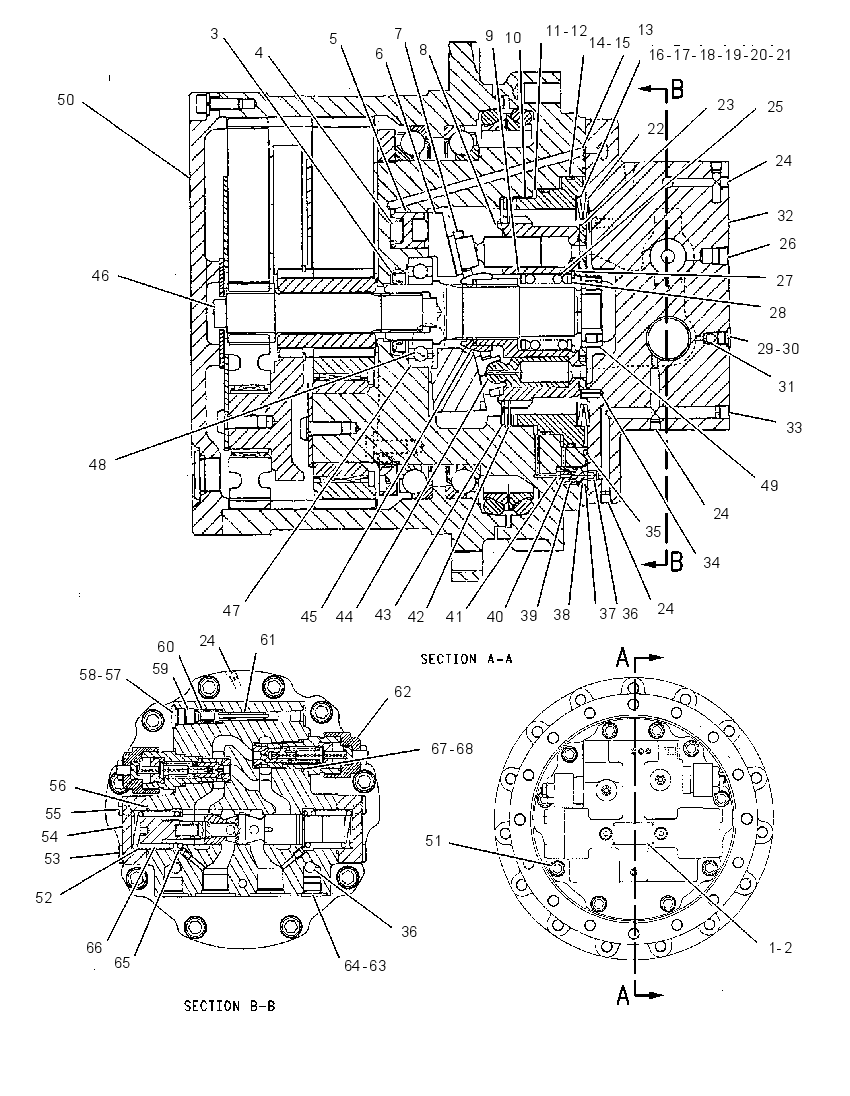 Бортовой редуктор 1519690 CAT