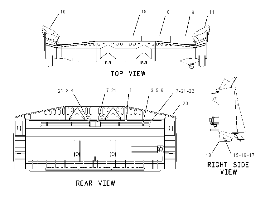 BLADE GP-SEMI-UNIVERSAL 1532110 CAT