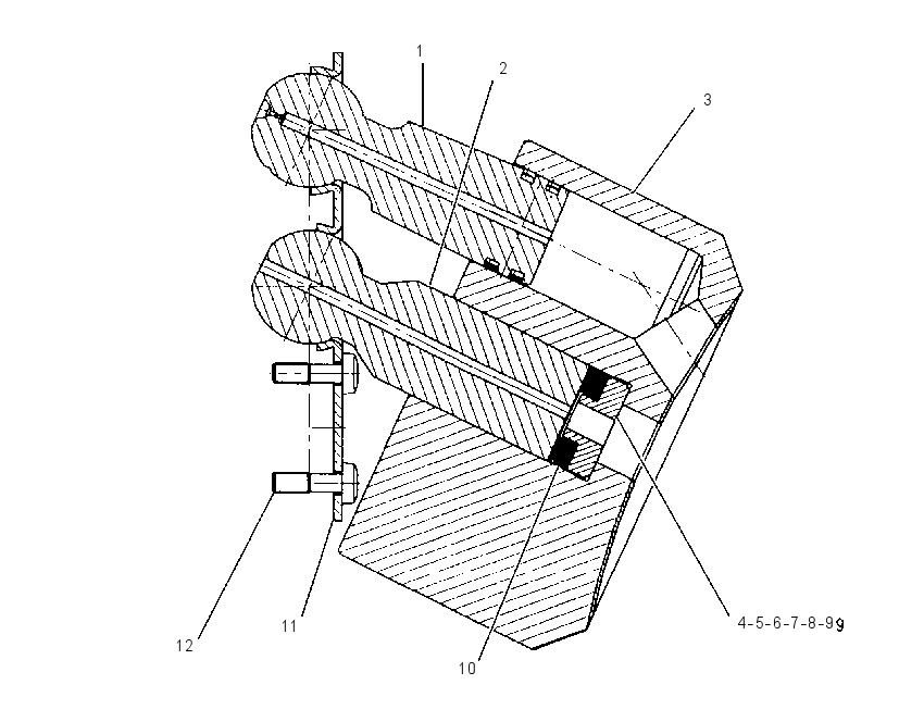 Вращающаяся группа насоса 1884096 CAT