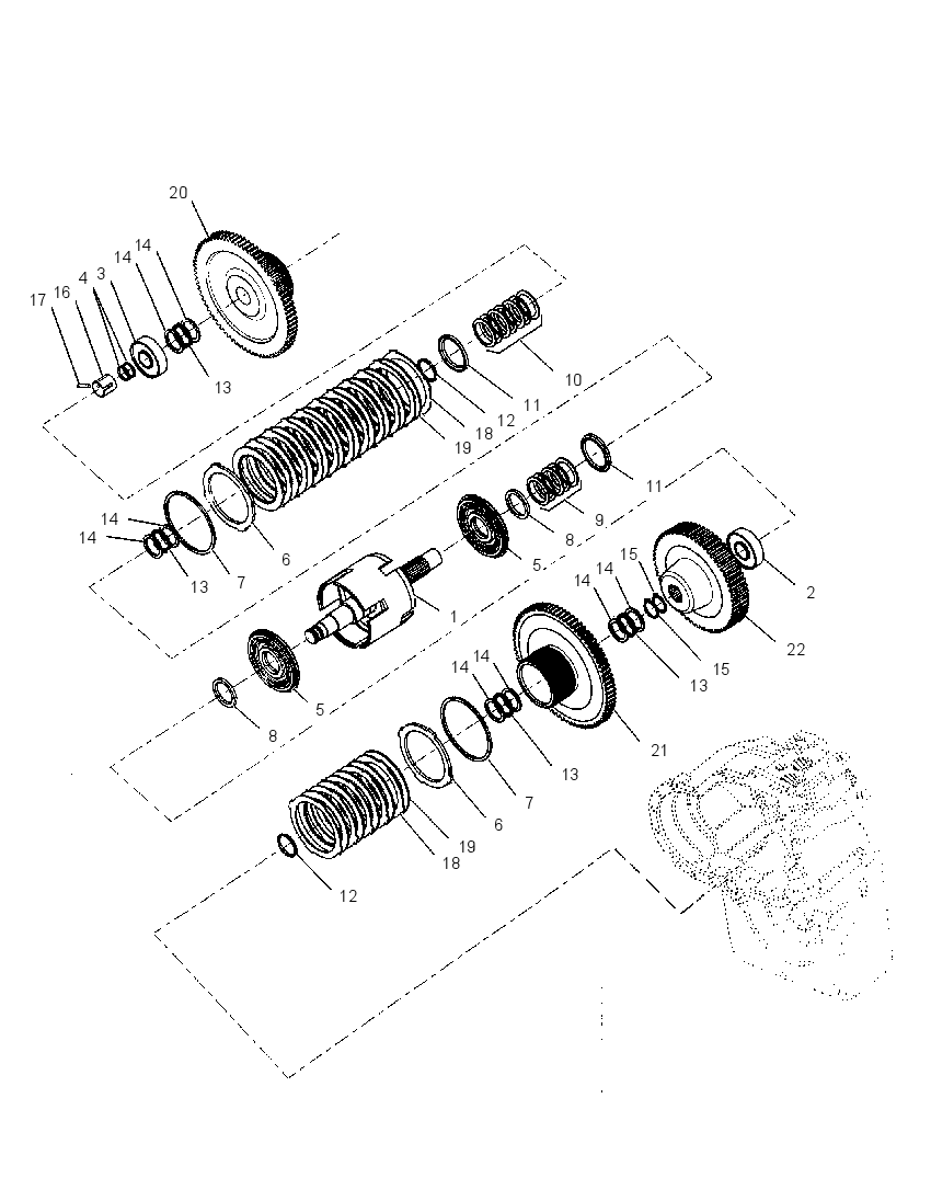 CLUTCH & GEAR GP 1753095 CAT