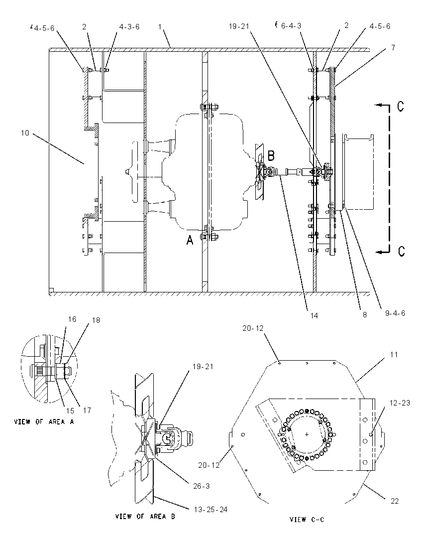DRUM GP-DRIVE & VIBRATORY 1849906 CAT
