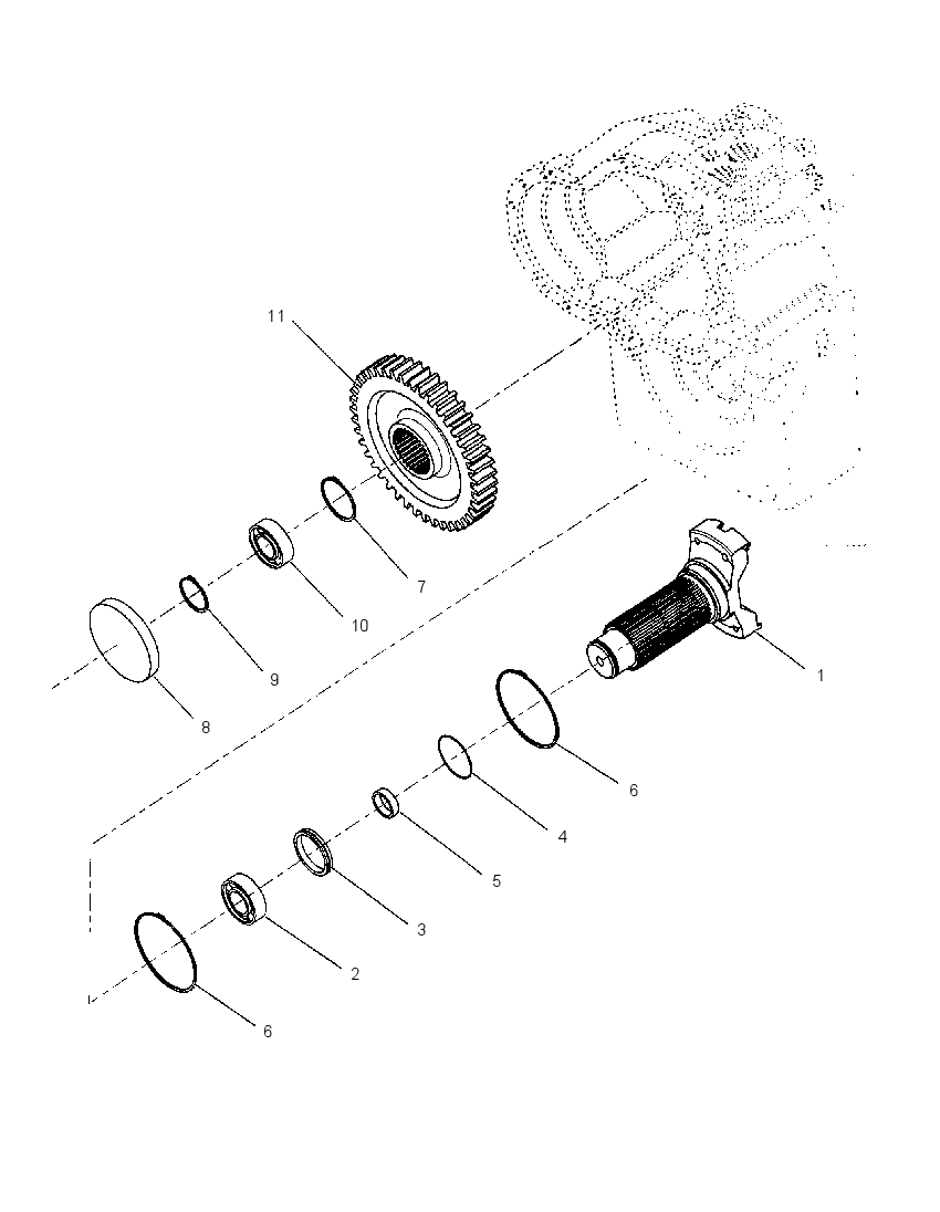 GEAR GP-TRANSMISSION 1753096 CAT